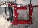 Rem baling-baling elektro-hidraulik tower crane dengan sistem pengereman anti-lock